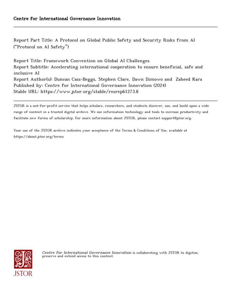 Gallery Detail: AI Safety Protocol For Global Security Pdf