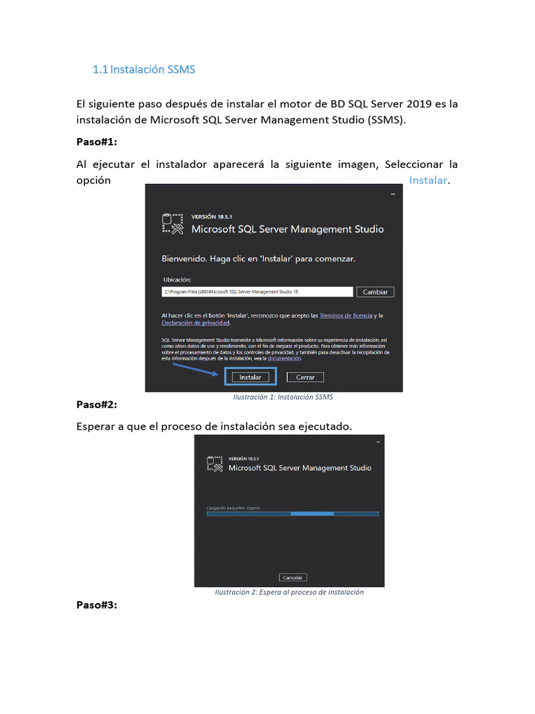 Instalación+Management+Studio+18 6+para+Sql+Server+2019 | PDF