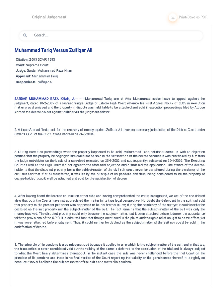 Supreme Court Ruling on Property Dispute | PDF | Lawsuit | Judgment (Law)