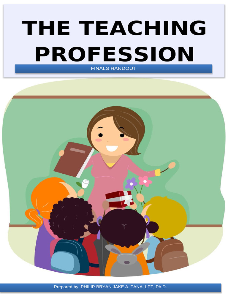 Professionalizing Teaching in the Philippines | PDF | Teachers ...