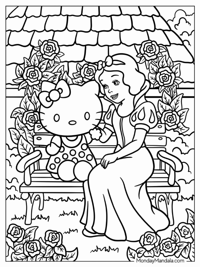 Hello Kitty Coloring Book | PDF