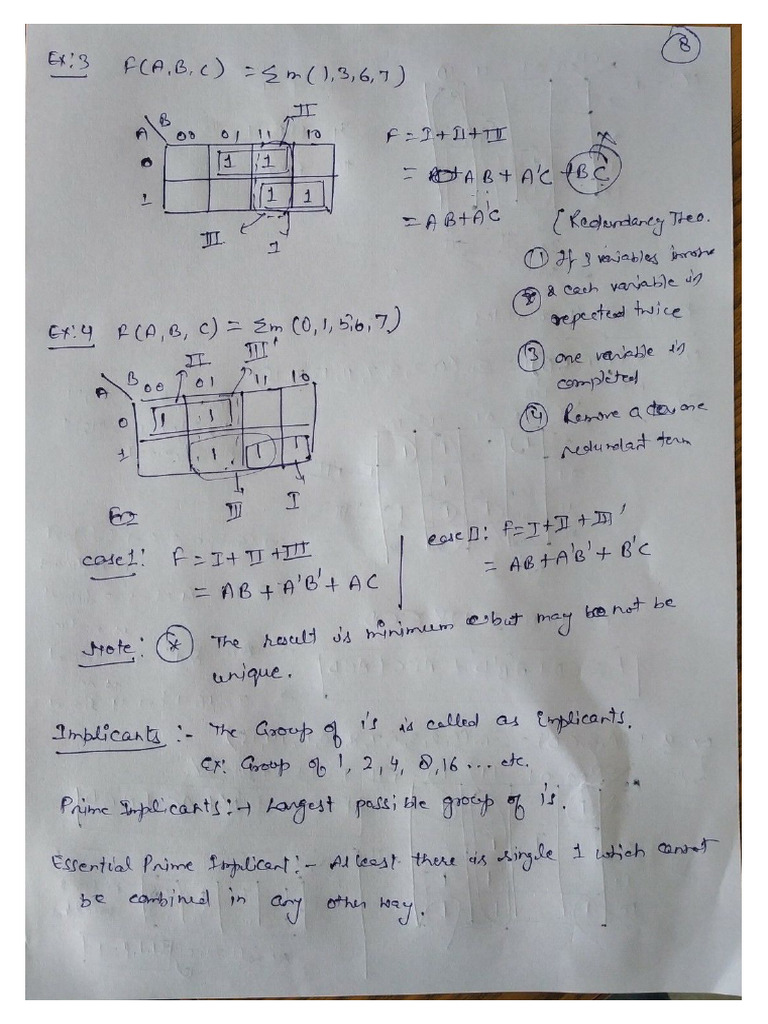 K Map Continued | PDF