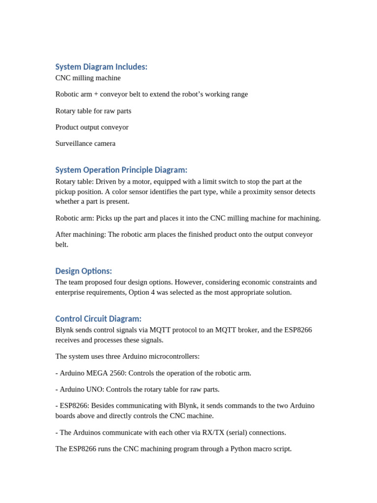 Graduation Project Report Updated | PDF | Numerical Control | Robotics