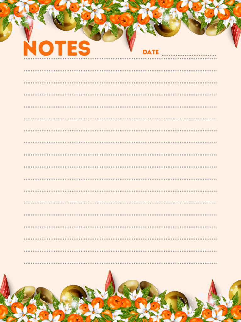 Comprehensive Date Notes Archive | PDF