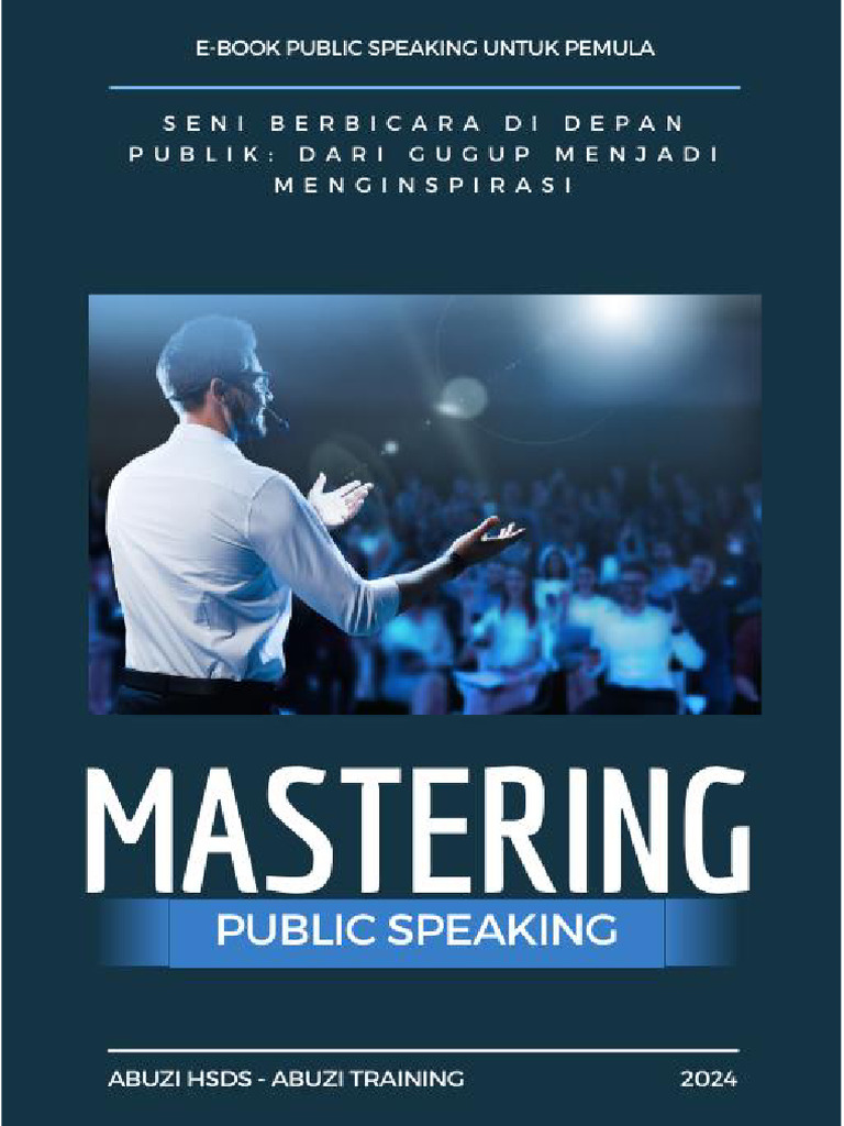 Ebook Master Public Speaking Gratis | PDF