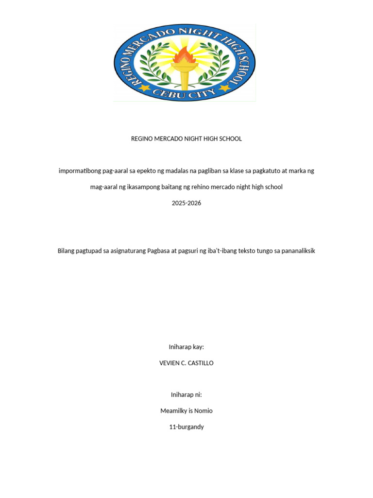 Impormatibong PAGLIBAN P-WPS Office | PDF