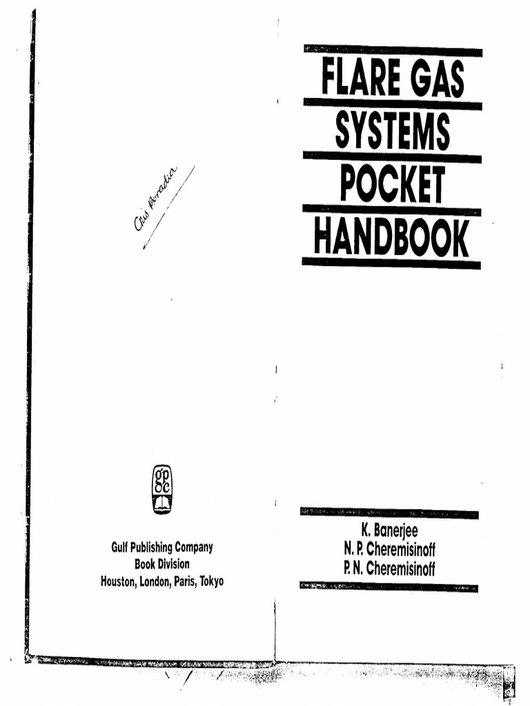 Flare Gas Systems Handbook | PDF
