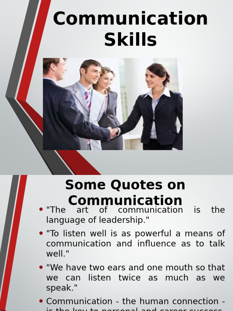 Mastering Effective Communication Skills | PDF | Communication ...