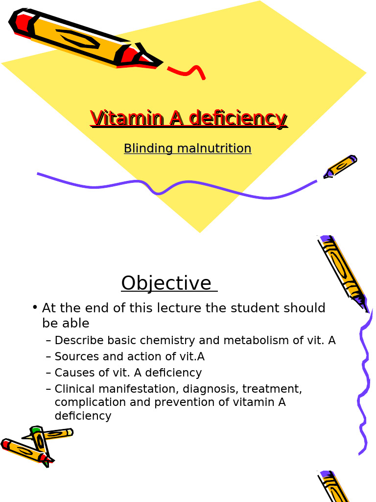 Understanding Vitamin A Deficiency | PDF | Vitamin A