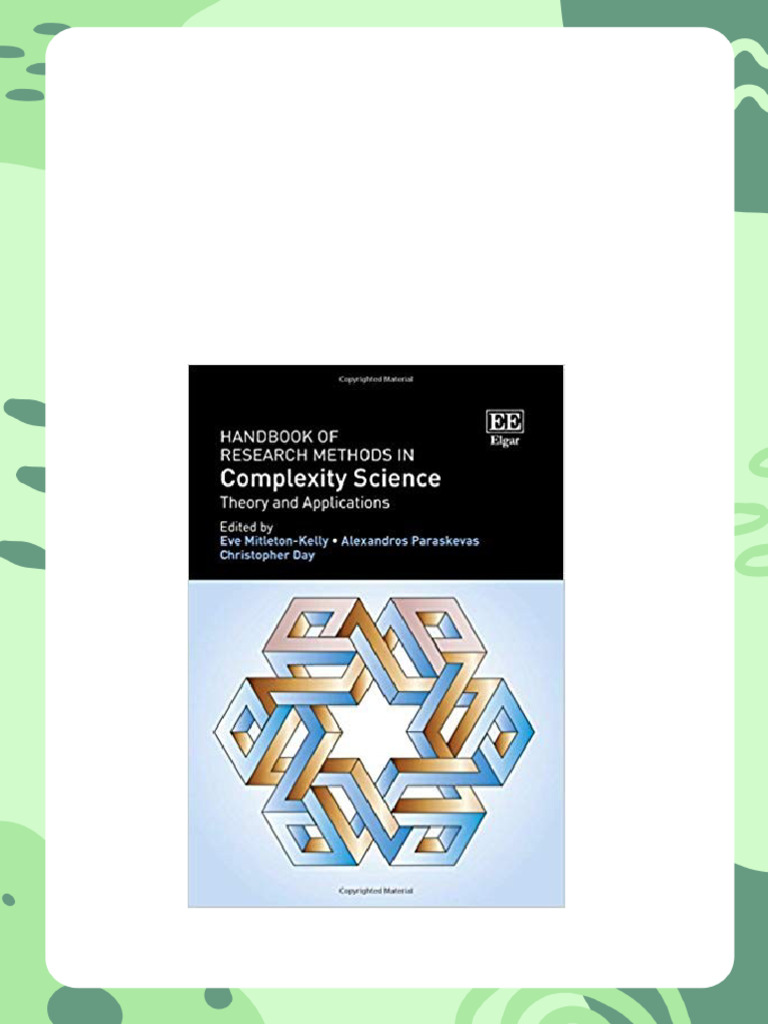 (Ebook PDF) Handbook of Research Methods in Complexity Science: Theory ...