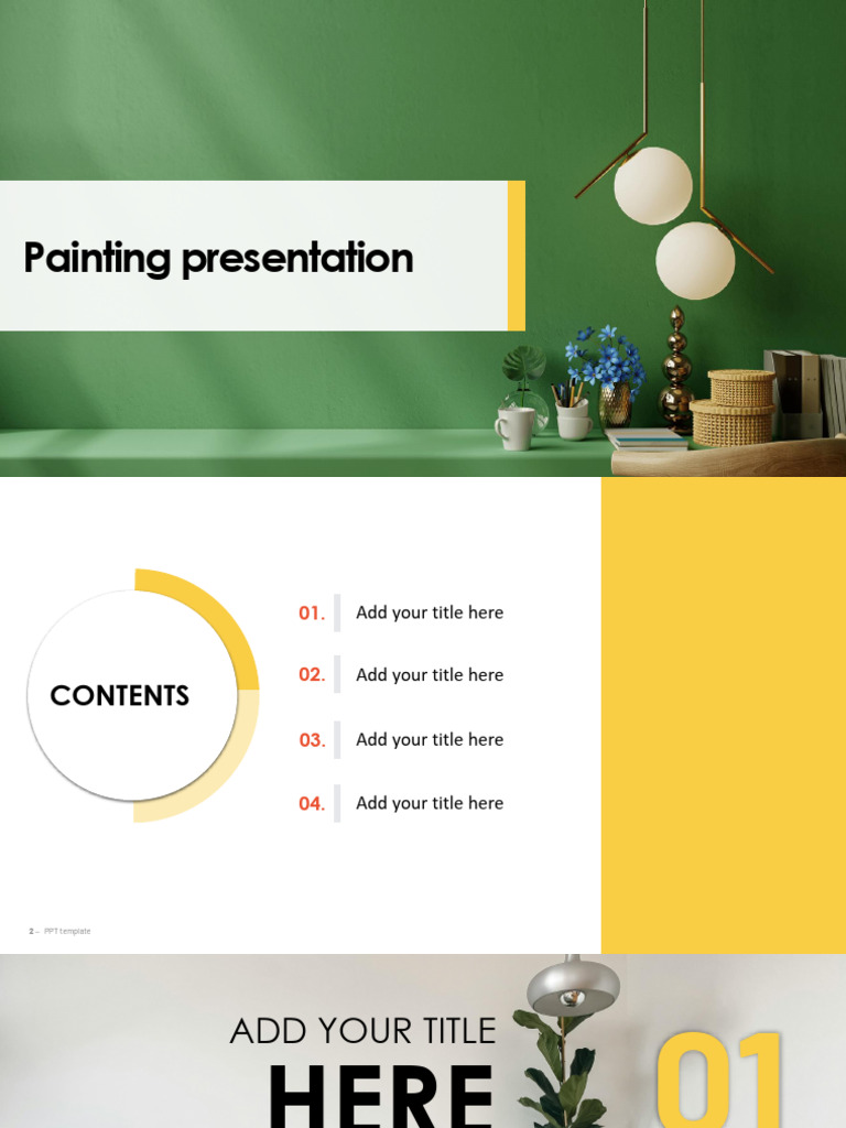 Painting Presentation Template | PDF