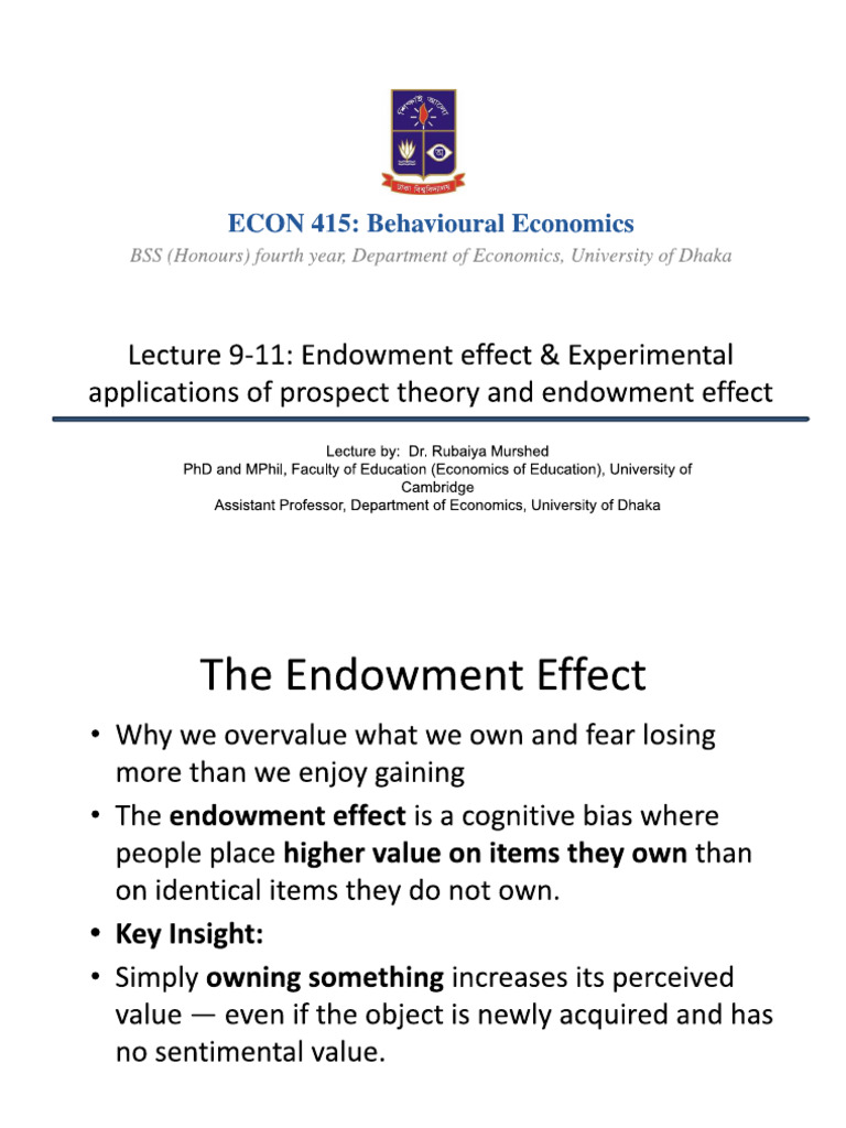 Endowment | PDF