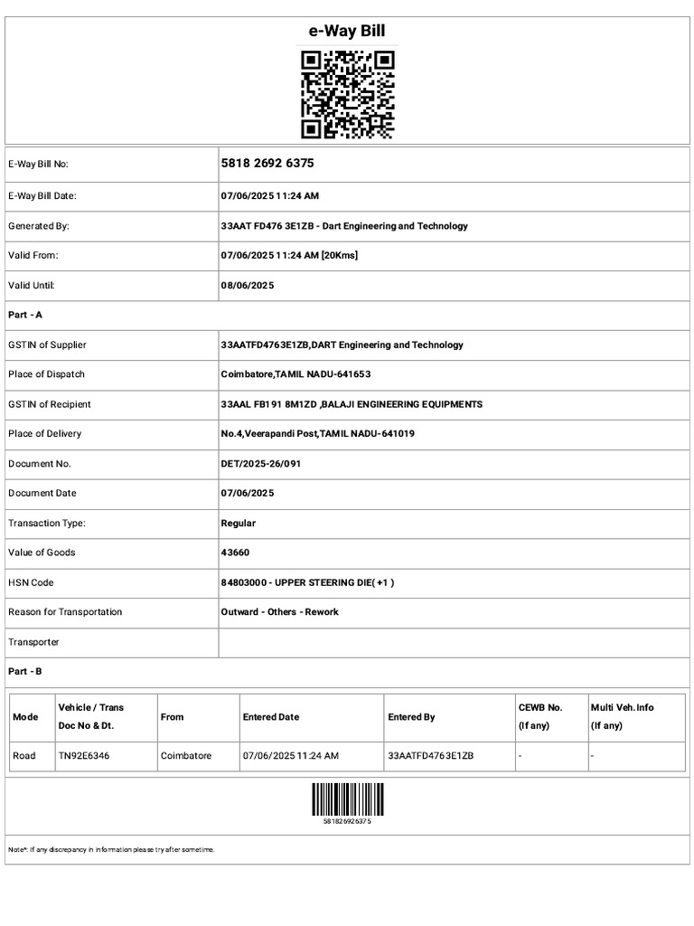 E way bill system 07062025 pdf