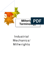 Industrial Millwrights Terminology