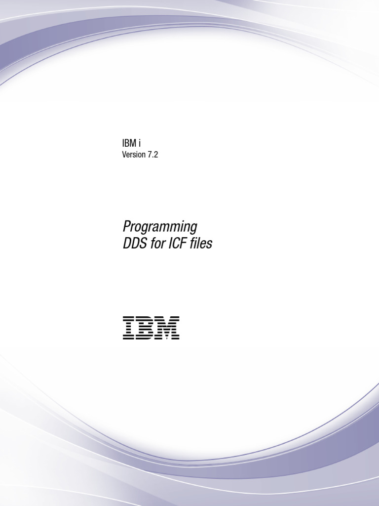 Ibm - Dds For Icf Files | PDF | Binary Coded Decimal | Parameter ...
