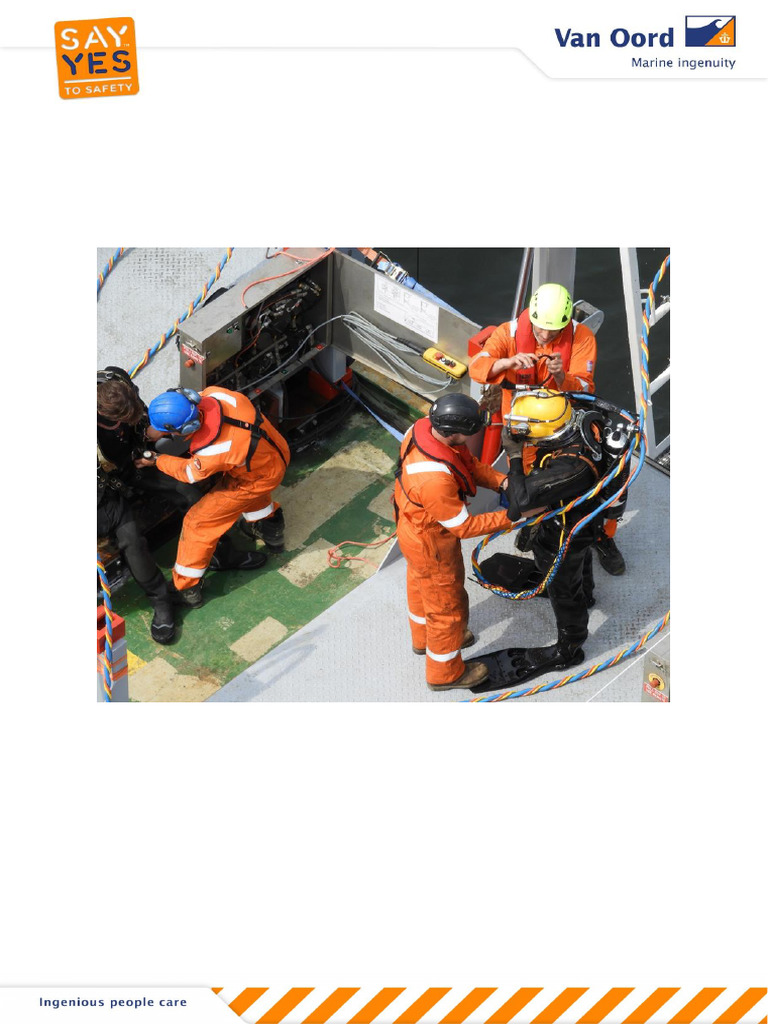 Safe Work Practice for Diving Operations | PDF | Scuba Diving ...