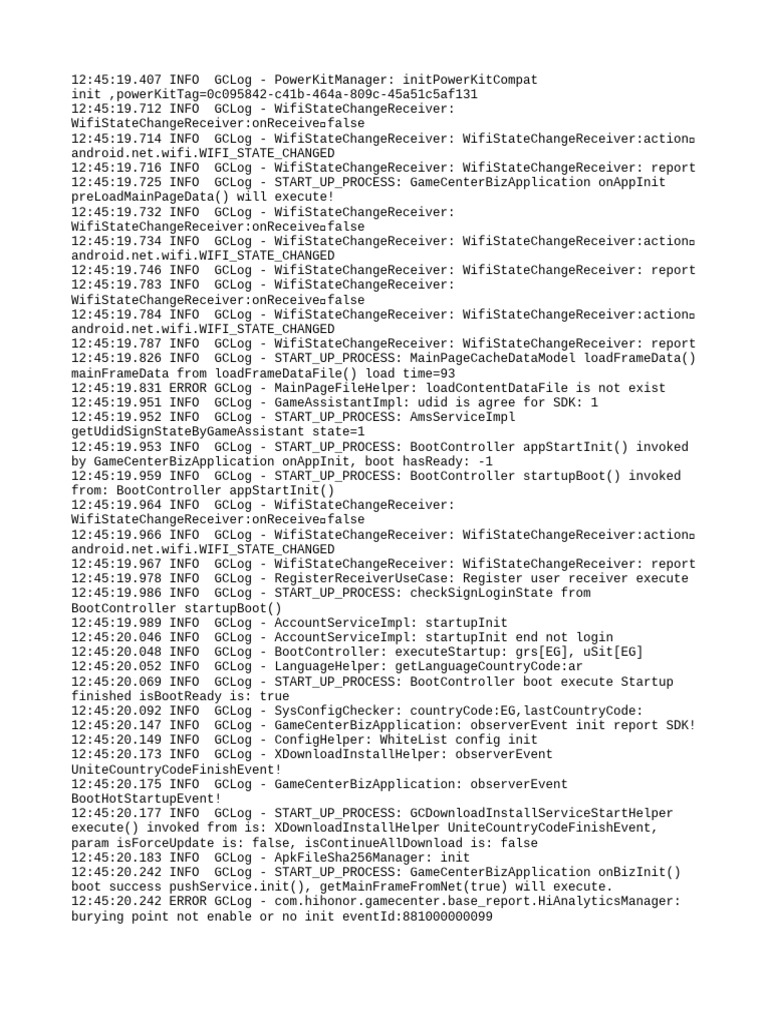 GameCenter Startup Process Log | PDF | Hypertext Transfer Protocol ...