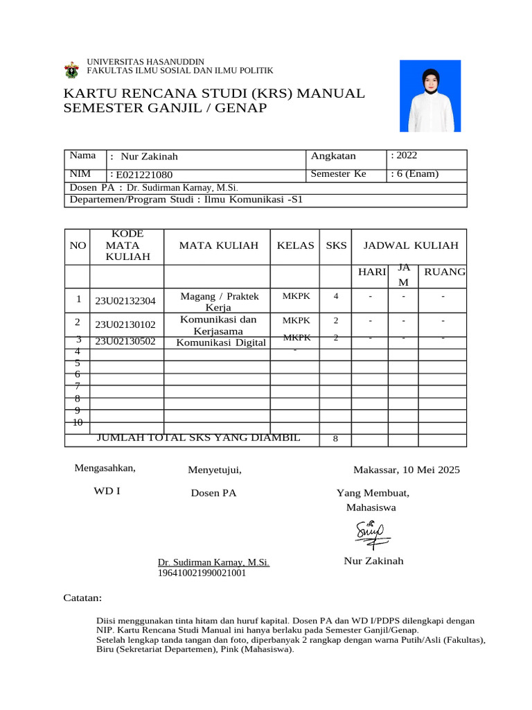 KRS MKPK - MUH AGUNG - E021221094.pdf - 20250515 - 100544 - 0000 | PDF
