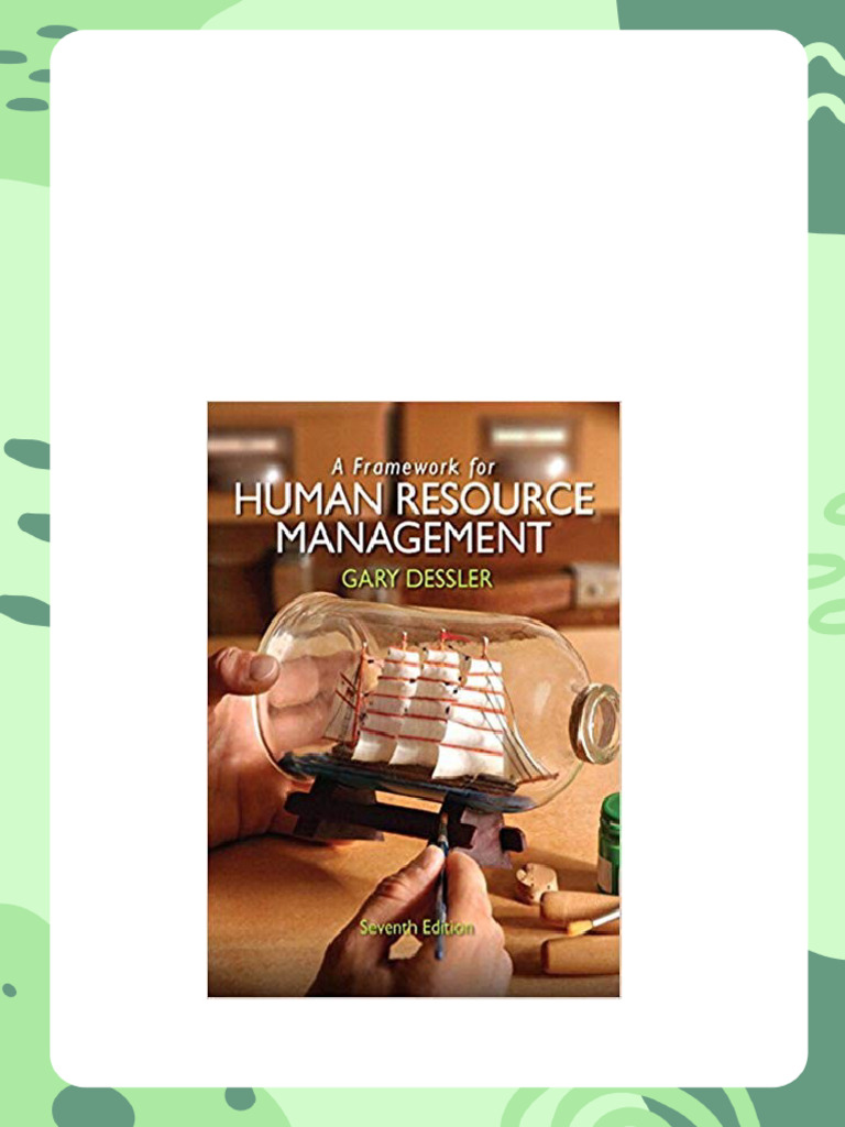 (Ebook PDF) A Framework For Human Resource Management 7th Edition PDF ...