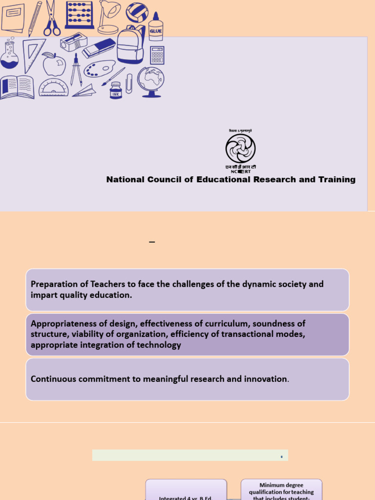 NCFTE 2021: Enhancing Teacher Education | PDF | Teacher Education ...