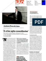 A crise agita consciências - Dr. António Pires de Lima