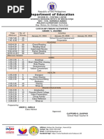 Grade 2 Matatag Class Program 2025-2026 | PDF