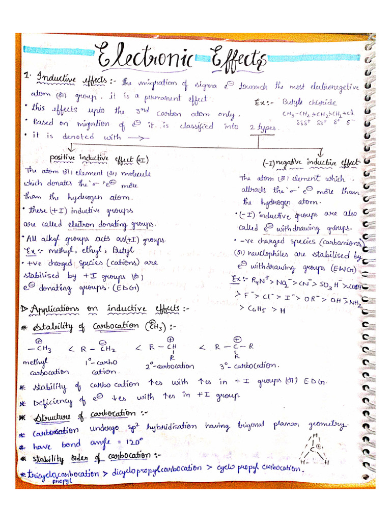 Electronic Effects | PDF