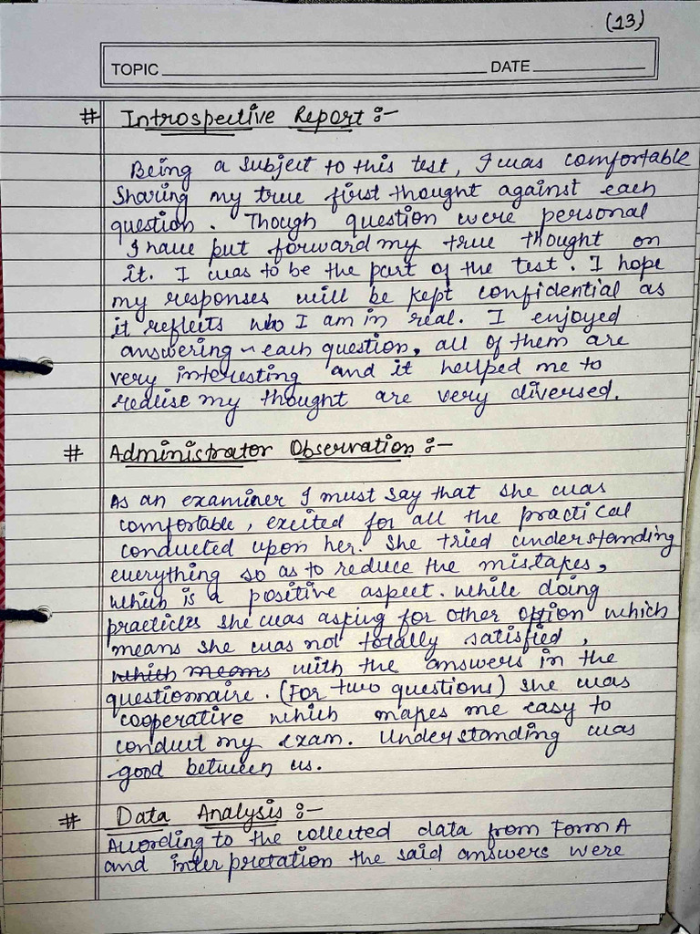 BPCC 131 Practical File. Part 2 | PDF