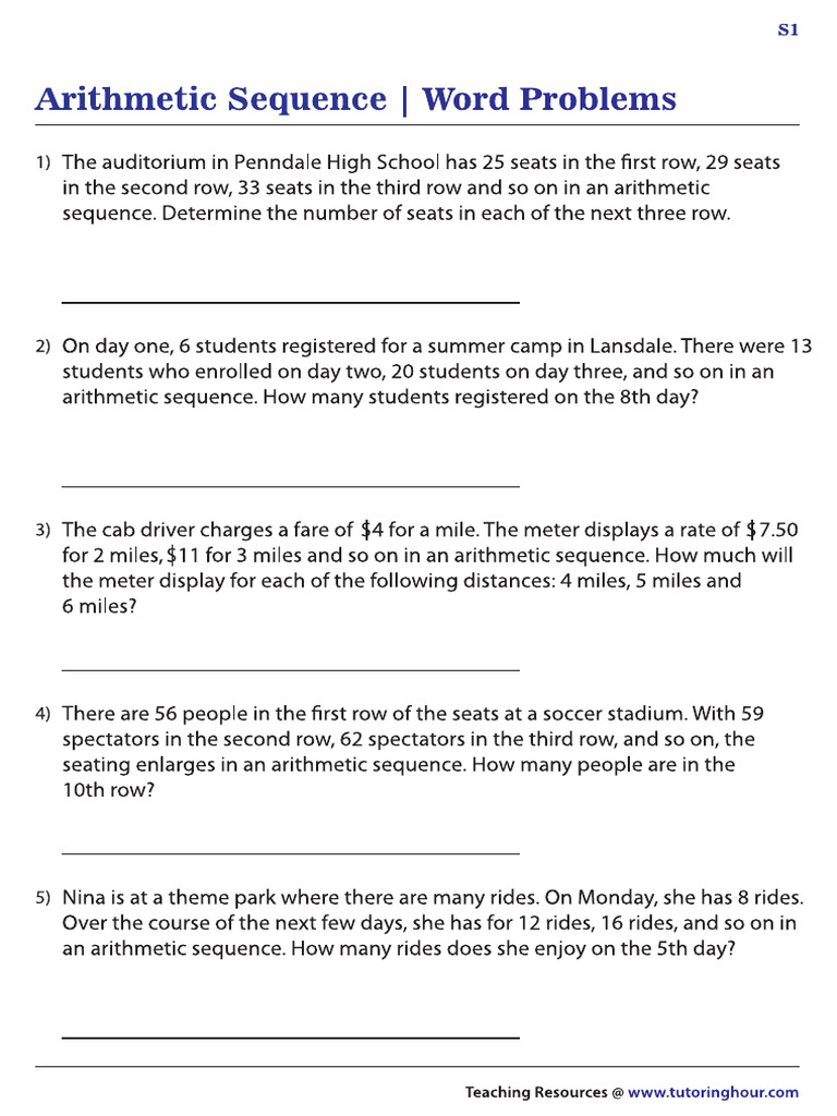 Word Problems 1 | PDF