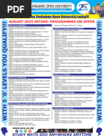 MSU Degree Programs January 2026 Intake | PDF | Academic Degree ...