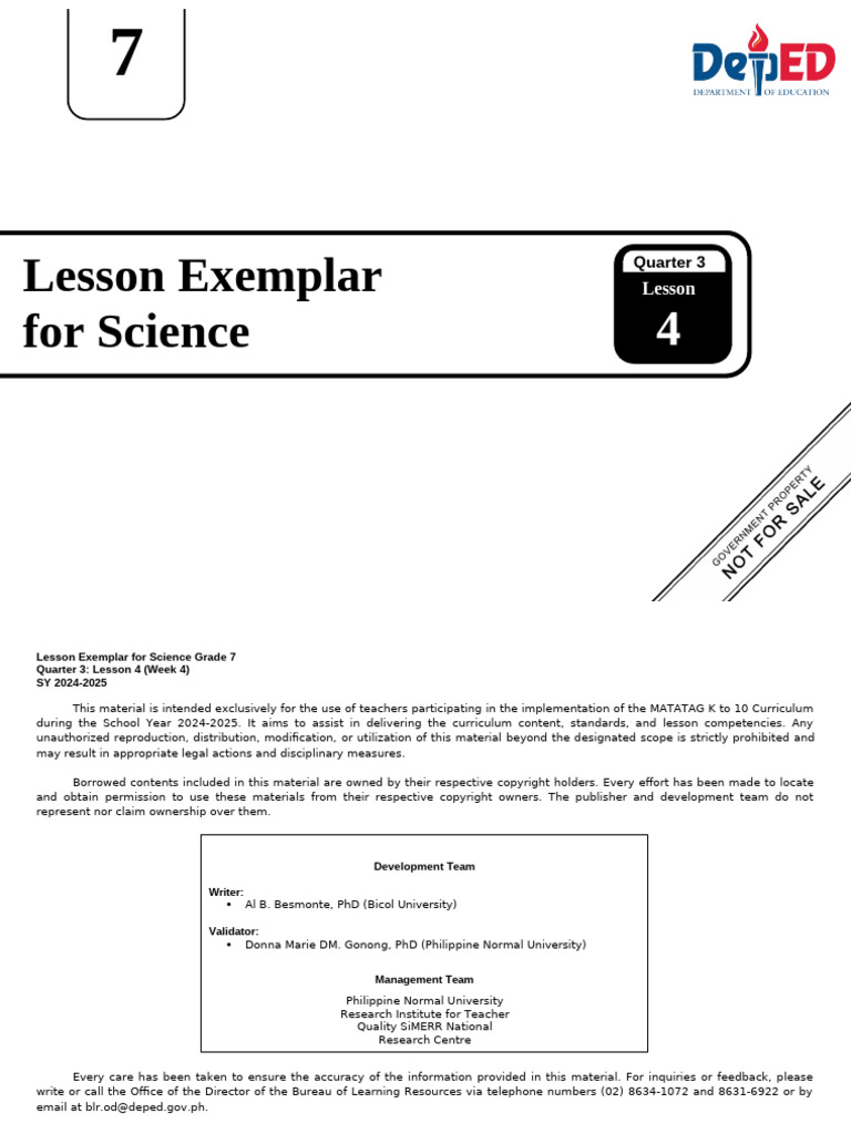 Grade 7 Science Lesson 4: Motion Concepts | PDF | Velocity | Distance