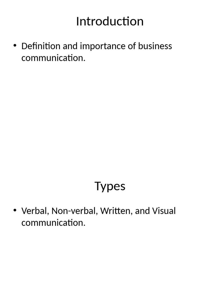 Effective Business Communication Guide | PDF