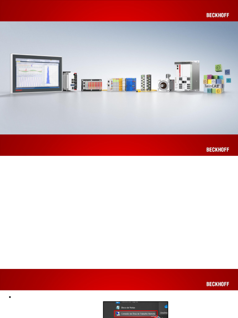 Acesso Remoto e Ferramentas IPC Beckhoff | PDF | Microsoft Windows ...