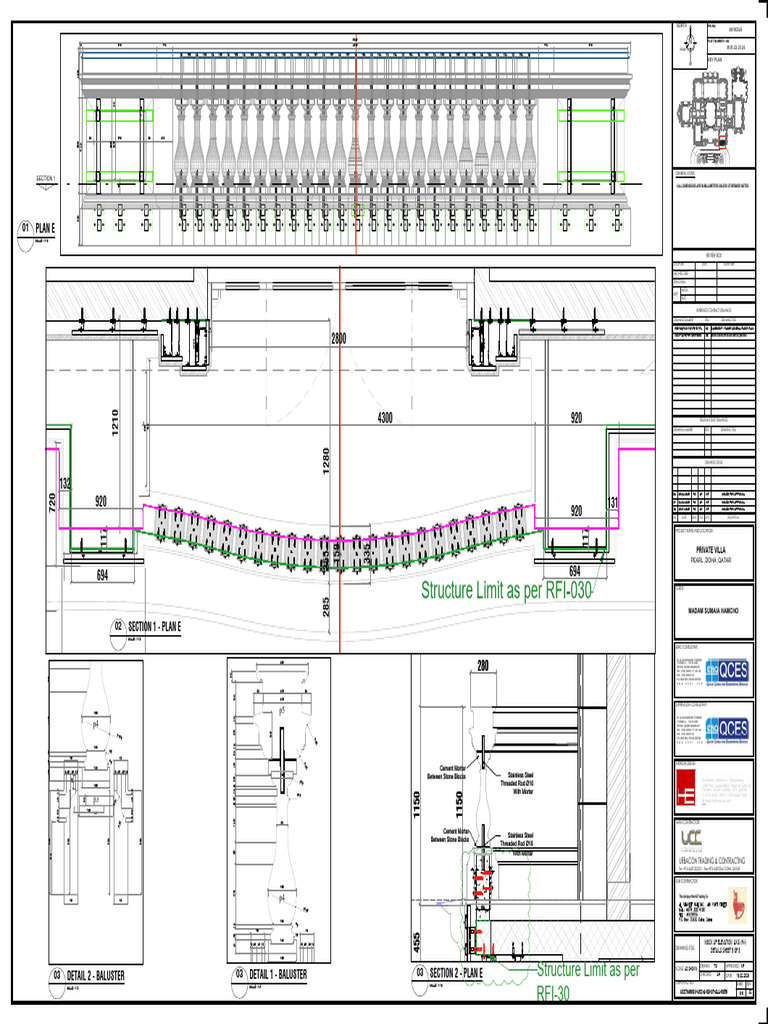 Structure Limits and Details RFI-030 | PDF | Civil Engineering ...