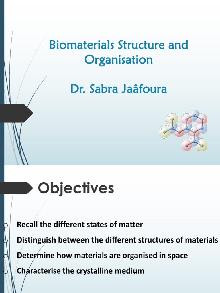 Biomaterials: Structure and States | PDF | Solid | Liquids