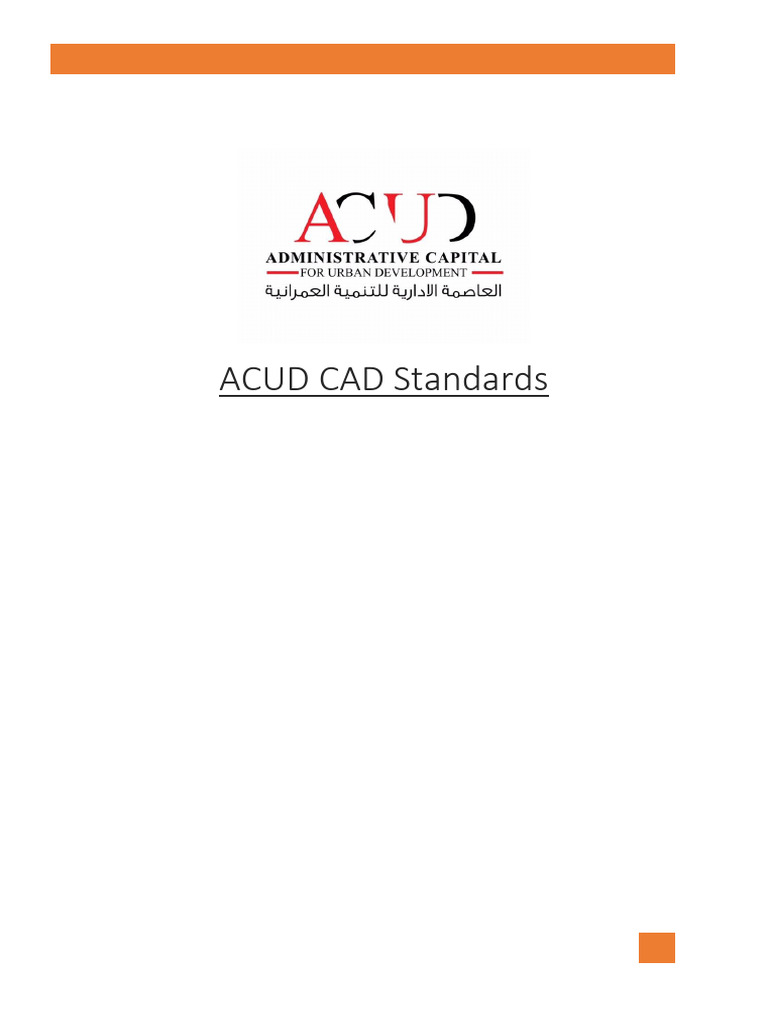 ACUD CAD Standards for Smart Cities | PDF | Auto Cad | Computer Aided ...