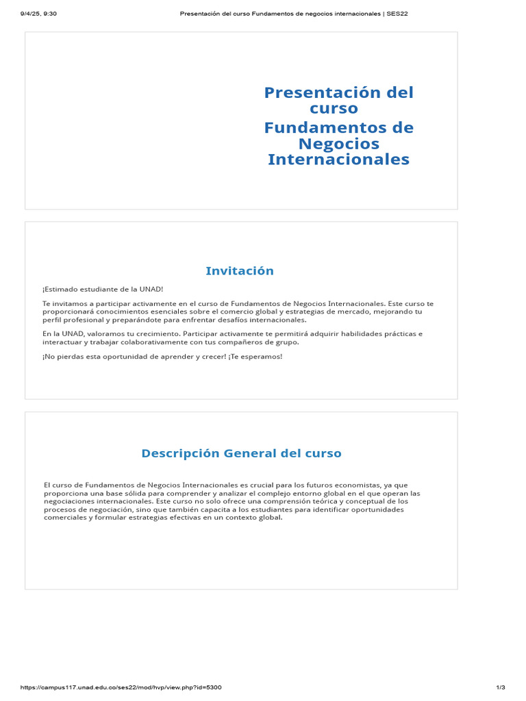 Fundamentos de Negocios Internacionales - SES22 | PDF | Negocios ...