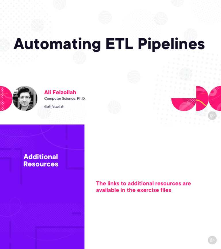 Automating ETL Pipelines Guide | PDF
