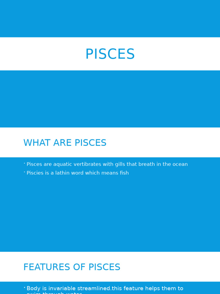 Pisces | PDF