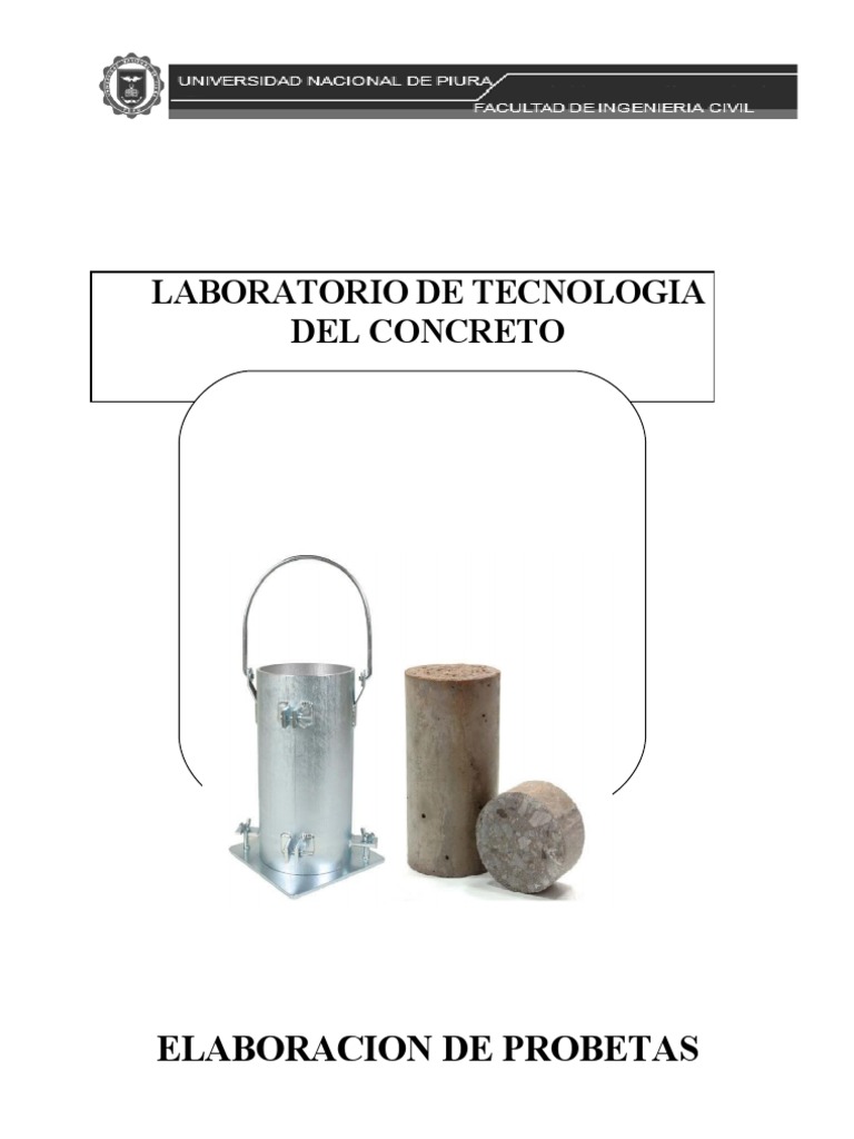 elaboracion de probetas Concrete Transport
