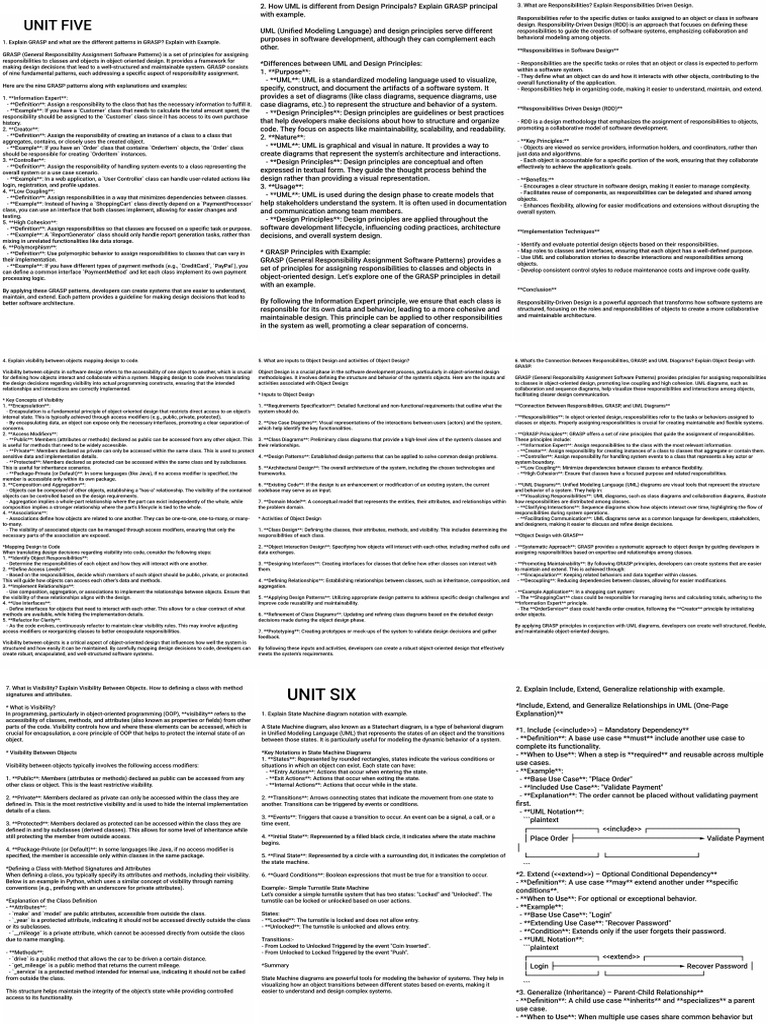 OOAD7 | PDF