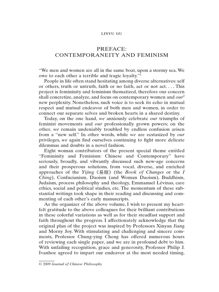 Femininity and Feminism Today | PDF | Feminism | Gender Studies