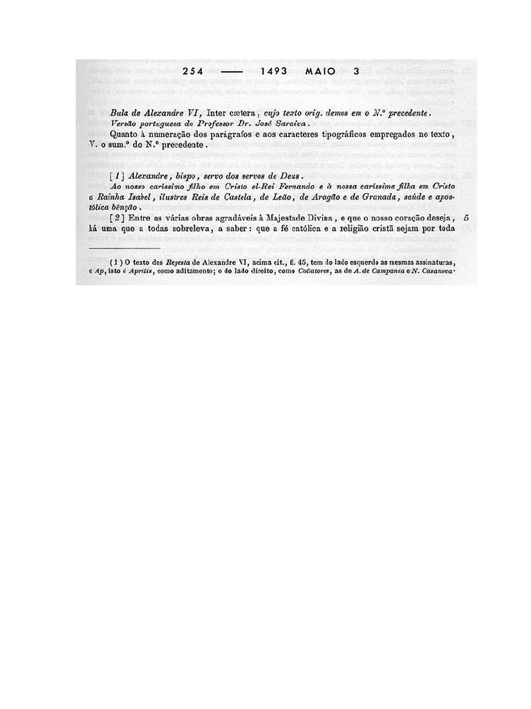 1493 - Inter Caetera | PDF