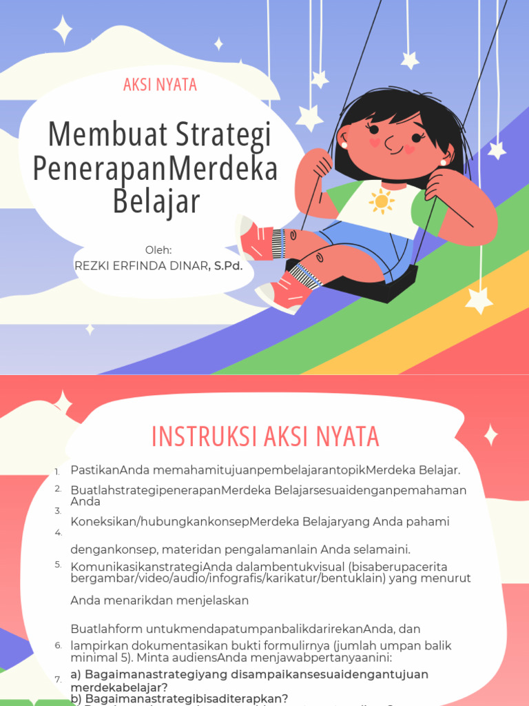 Aksi Nyata Merdeka Belajar PDF | PDF
