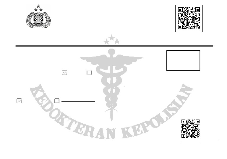 Surat Keterangan Sehat untuk SIM | PDF