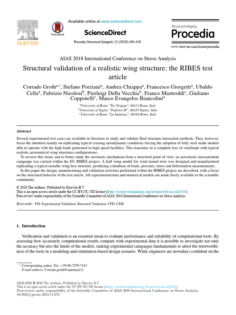 Structural Integrity of CFRP Fuselage | PDF | Finite Element Method ...