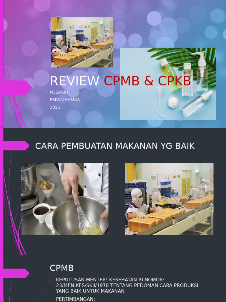 Review CPMB CPKB - Ed. 08 2021 | PDF