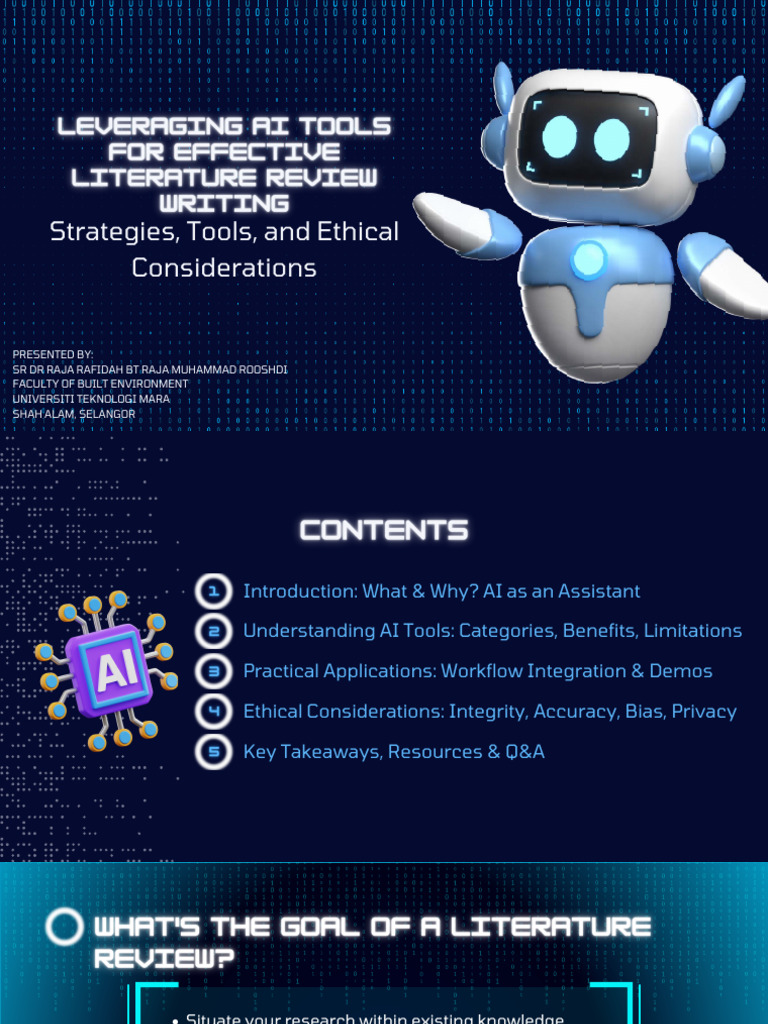 AI Tools for Literature Review Efficiency | PDF | Artificial ...