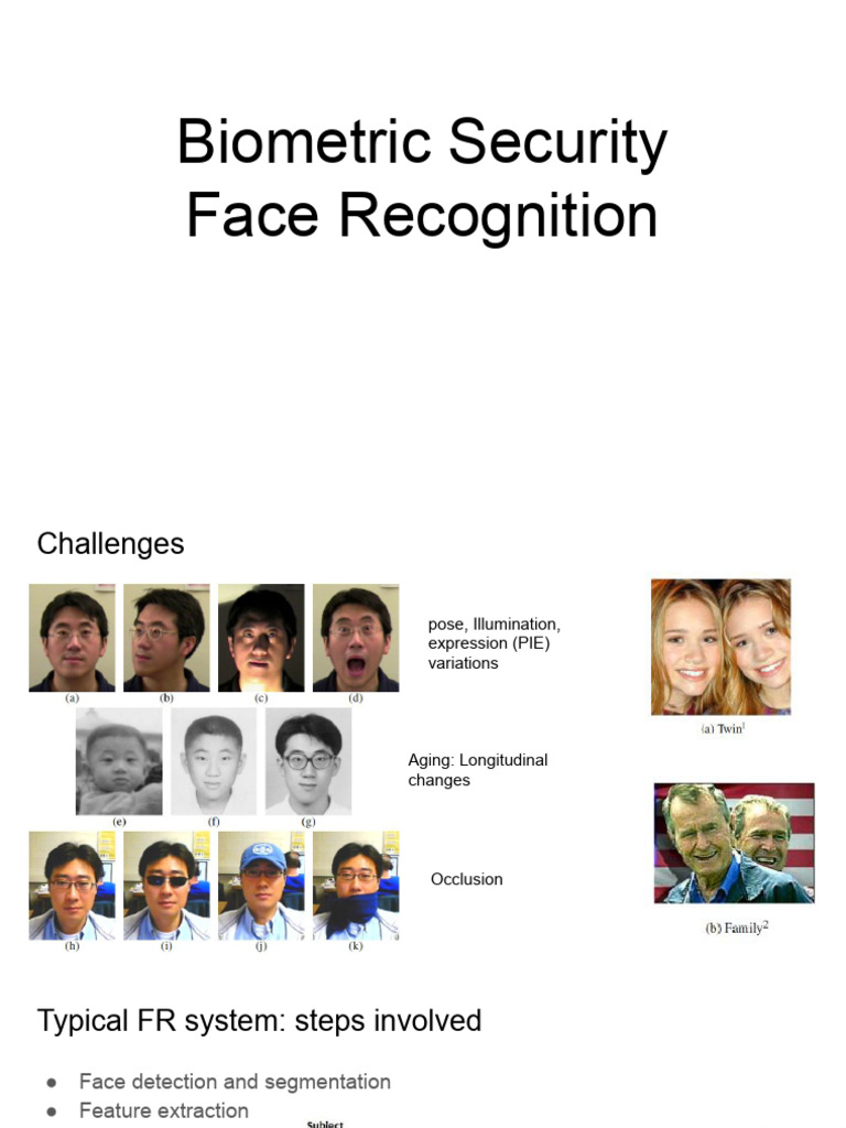 Face Detection Techniques in Biometric Security | PDF | Machine ...
