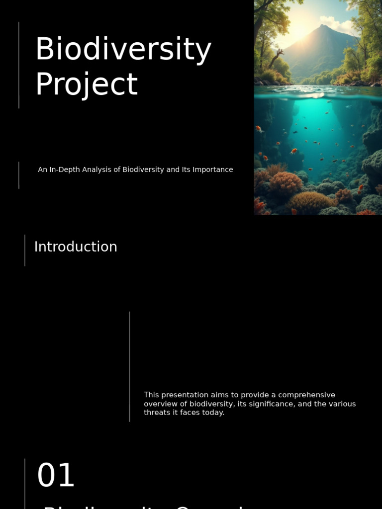 Importance and Threats to Biodiversity | PDF | Biodiversity | Ecosystem